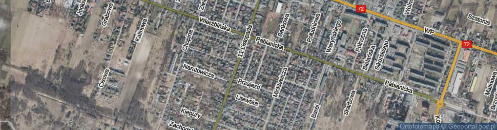 Zdjęcie satelitarne Gerwazego ul.